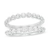 Thumbnail Image 1 of Previously Owned - 1 CT. T.W. Diamond Scallop Edge Solitaire Enhancer in 14K White Gold