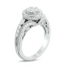 Thumbnail Image 2 of Previously Owned - Vera Wang Love Collection 1 CT. T.W. Diamond Vintage-Style Engagement Ring in 14K White Gold
