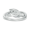 Thumbnail Image 3 of Previously Owned - 1 CT. T.W. Diamond Three Stone Slant Engagement Ring in 14K White Gold
