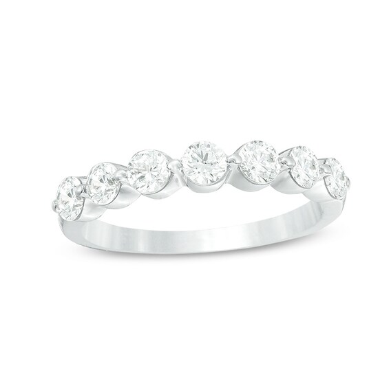 Previously Owned - 1 CT. T.w. Diamond Anniversary Band in 14K White Gold