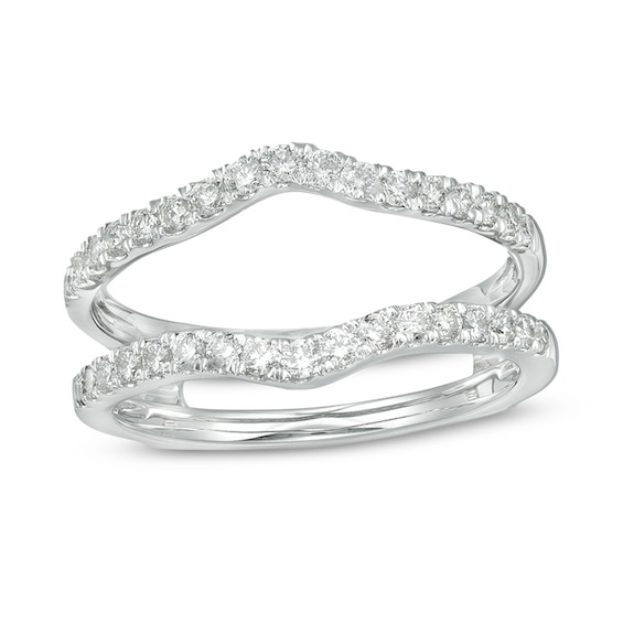 Previously Owned - 1/2 CT. T.w. Diamond Solitaire Enhancer in 14K White Gold