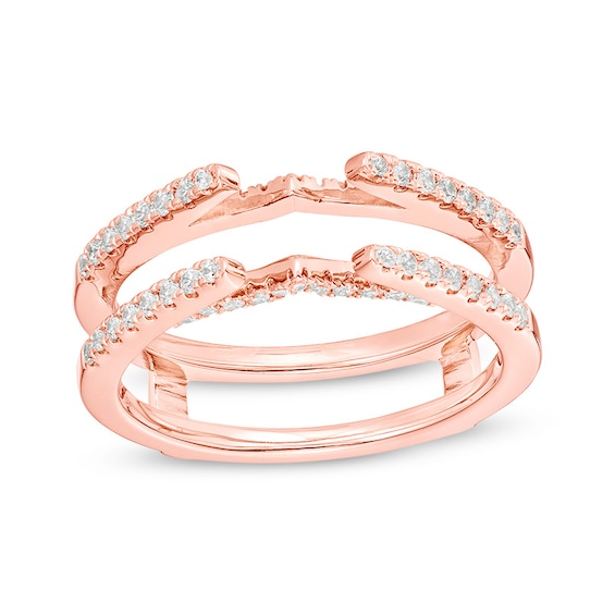 Previously Owned - 1/3 CT. T.w. Diamond Solitaire Enhancer in 14K Rose Gold