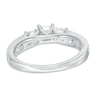 Thumbnail Image 3 of Previously Owned - 1-1/2 CT. T.W. Princess-Cut Diamond Past Present Future® Bridal Set in 14K White Gold