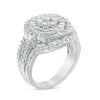 Thumbnail Image 2 of Previously Owned - 1-1/8 CT. T.W. Composite Diamond Double Frame Bridal Set in 10K White Gold
