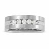Thumbnail Image 1 of Previously Owned - 1/2 CT. T.W. Diamond Five Stone Band in 14K White Gold