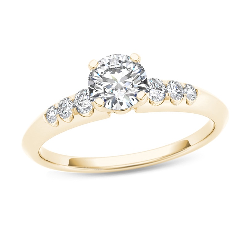 Main Image 1 of Previously Owned - 3/4 CT. T.W. Diamond Engagement Ring in 14K Gold