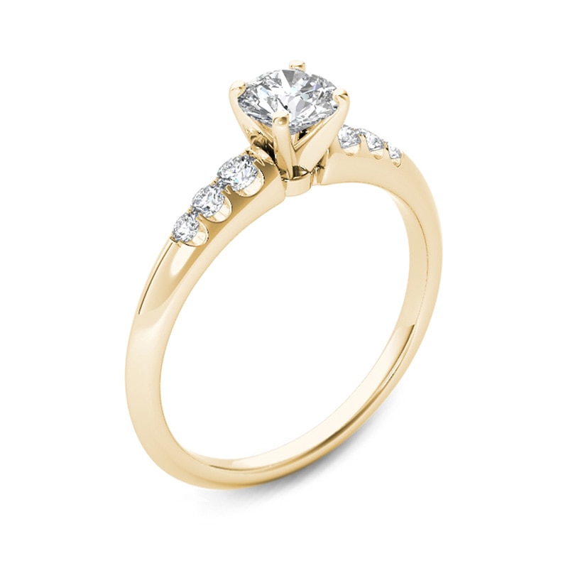 Main Image 2 of Previously Owned - 3/4 CT. T.W. Diamond Engagement Ring in 14K Gold