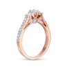 Thumbnail Image 2 of Previously Owned - 5/8 CT. T.W. Diamond Three Stone Engagement Ring in 10K Rose Gold