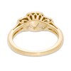Thumbnail Image 3 of Previously Owned - 1/2 CT. T.W. Diamond Past Present Future® Double Frame Engagement Ring in 10K Gold