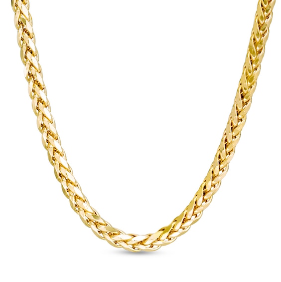 Previously Owned - Men's 4.1mm Franco Snake Chain Necklace in 10K Gold - 22"