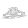 Thumbnail Image 1 of Previously Owned - Marilyn Monroe™ Collection 5/8 CT. T.W. Diamond Starburst Frame Engagement Ring in 14K White Gold