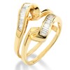 Thumbnail Image 1 of Previously Owned - 3/8 CT. T.W. Diamond Solitaire Enhancer in 14K Gold