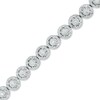 Thumbnail Image 1 of Previously Owned - 1 CT. T.W. Diamond Frame Line Bracelet in 10K White Gold