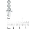Thumbnail Image 2 of Previously Owned - 1 CT. T.W. Diamond Frame Line Bracelet in 10K White Gold