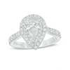 Thumbnail Image 1 of Previously Owned - Vera Wang Love Collection 1-3/4 CT. T.W. Diamond Frame Engagement Ring in 14K White Gold (I/SI2)