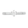 Thumbnail Image 4 of Previously Owned - 1/3 CT. T.W. Diamond Engagement Ring in 10K White Gold