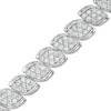 Thumbnail Image 1 of Previously Owned - 3 CT. T.W. Composite Diamond Tennis Bracelet in 10K White Gold