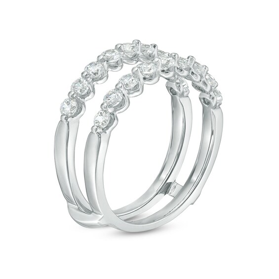 Previously Owned - 1 CT. T.w. Diamond Solitaire Enhancer in 14K White Gold