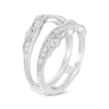 Thumbnail Image 2 of Previously Owned - 1/5 CT. T.W. Diamond Vintage-Style Solitaire Enhancer in 14K White Gold