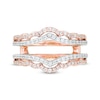 Thumbnail Image 3 of Previously Owned - 1/2 CT. T.W. Diamond Scallop Solitaire Enhancer in 14K Two-Tone Gold