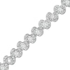 Thumbnail Image 1 of Previously Owned - 3 CT. T.W. Diamond Cascading Tennis Bracelet in 10K White Gold