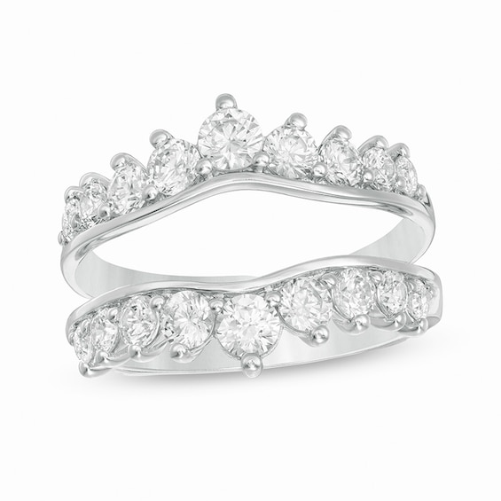 Previously Owned - 1-1/2 CT. T.w. Diamond Solitaire Enhancer in 14K White Gold