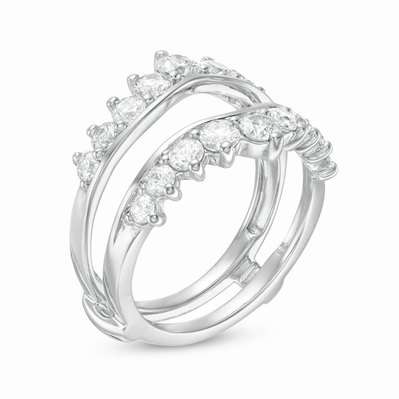 Previously Owned - 1-1/2 CT. T.w. Diamond Solitaire Enhancer in 14K White Gold