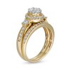 Thumbnail Image 3 of Previously Owned 1 CT. T.W. Composite Diamond Frame Vintage-Style Soldered Bridal Set in 10K Gold