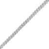 Thumbnail Image 1 of Previously Owned - 1 CT. T.W. Diamond Twist Line Bracelet in 10K White Gold