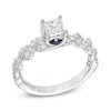 Thumbnail Image 2 of Previously Owned - Vera Wang Love Collection 3/4 CT. T.W. Diamond Cascading Shank Engagement Ring in 14K White Gold