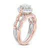 Thumbnail Image 2 of Previously Owned - 1-1/2 CT. T.W. Diamond Frame Bridal Set in 14K Two-Tone Gold (H/SI2)