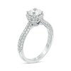 Thumbnail Image 2 of Previously Owned - Vera Wang Love Collection 1-5/8 CT. T.W. Diamond Frame Engagement Ring in 14K White Gold