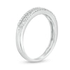 Thumbnail Image 3 of Previously Owned - 1/4 CT. T.W. Baguette and Round Diamond Multi-Row Band in 14K White Gold
