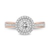 Thumbnail Image 3 of Previously Owned - Enchanted Disney Snow White 3/4 CT. T.W. Diamond Frame Engagement Ring in 14K Two-Tone Gold