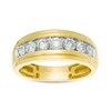 Thumbnail Image 1 of Previously Owned - 1-1/5 CT. T.W. Diamond Seven Stone Wedding Band in 10K Gold