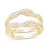 Thumbnail Image 1 of Previously Owned - 3/8 CT. T.W. Diamond Twist Solitaire Enhancer in 14K Gold