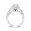 Thumbnail Image 3 of Previously Owned - Vera Wang Love Collection 1-5/8 CT. T.W. Pear-Shaped Diamond Twist Engagement Ring in 14K White Gold