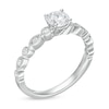 Thumbnail Image 3 of Previously Owned - 5/8 CT. T.W. Diamond Alternating Marquise and Circles Engagement Ring in 14K White Gold
