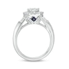 Thumbnail Image 3 of Previously Owned - Vera Wang Love Collection 1 CT. T.W. Diamond Hexagon Frame Engagement Ring in 14K White Gold