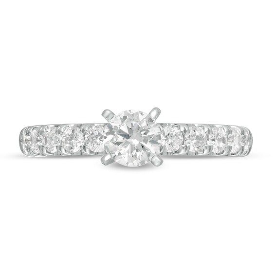 Previously Owned - 1 CT. T.w. Diamond Engagement Ring in 10K White Gold