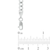 Thumbnail Image 2 of Previously Owned - Men's 4.7mm Curb Chain Necklace in 14K White Gold - 24"