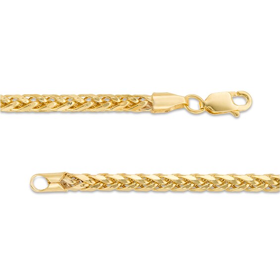 Previously Owned - Men's 3.15mm Diamond-Cut Franco Snake Chain Necklace in 14K Gold - 24"
