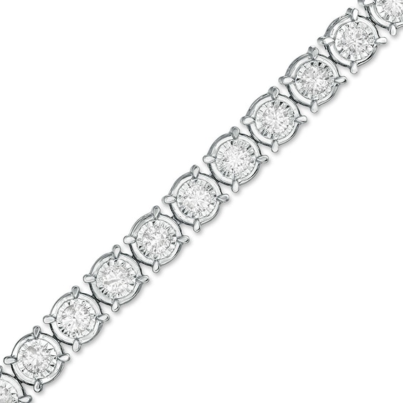 Previously Owned - 5 CT. T.w. Diamond Tennis Bracelet in 10K White Gold