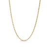 Thumbnail Image 1 of Previously Owned - 2.65mm Evergreen Rope Chain Necklace in Hollow 10K Gold - 18"