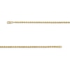 Thumbnail Image 3 of Previously Owned - 2.65mm Evergreen Rope Chain Necklace in Hollow 10K Gold - 18"