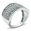 Thumbnail Image 2 of Previously Owned - 2 CT. T.W. Diamond Three Row Anniversary Band in 10K White Gold