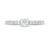 Thumbnail Image 4 of Previously Owned - 1/3 CT. T.W. Diamond Engagement Ring in 10K White Gold