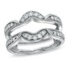 Thumbnail Image 1 of Previously Owned - 1/3 CT. T.W. Diamond Vintage Solitaire Enhancer in 14K White Gold