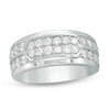 Thumbnail Image 1 of Previously Owned - 1-1/2 CT. T.W. Diamond Elongated Hexagon Ring in 10K White Gold