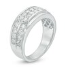 Thumbnail Image 2 of Previously Owned - 1-1/2 CT. T.W. Diamond Elongated Hexagon Ring in 10K White Gold